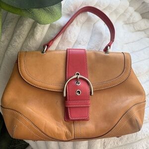 Coach Soho Vachetta Leather Shoulder Bag